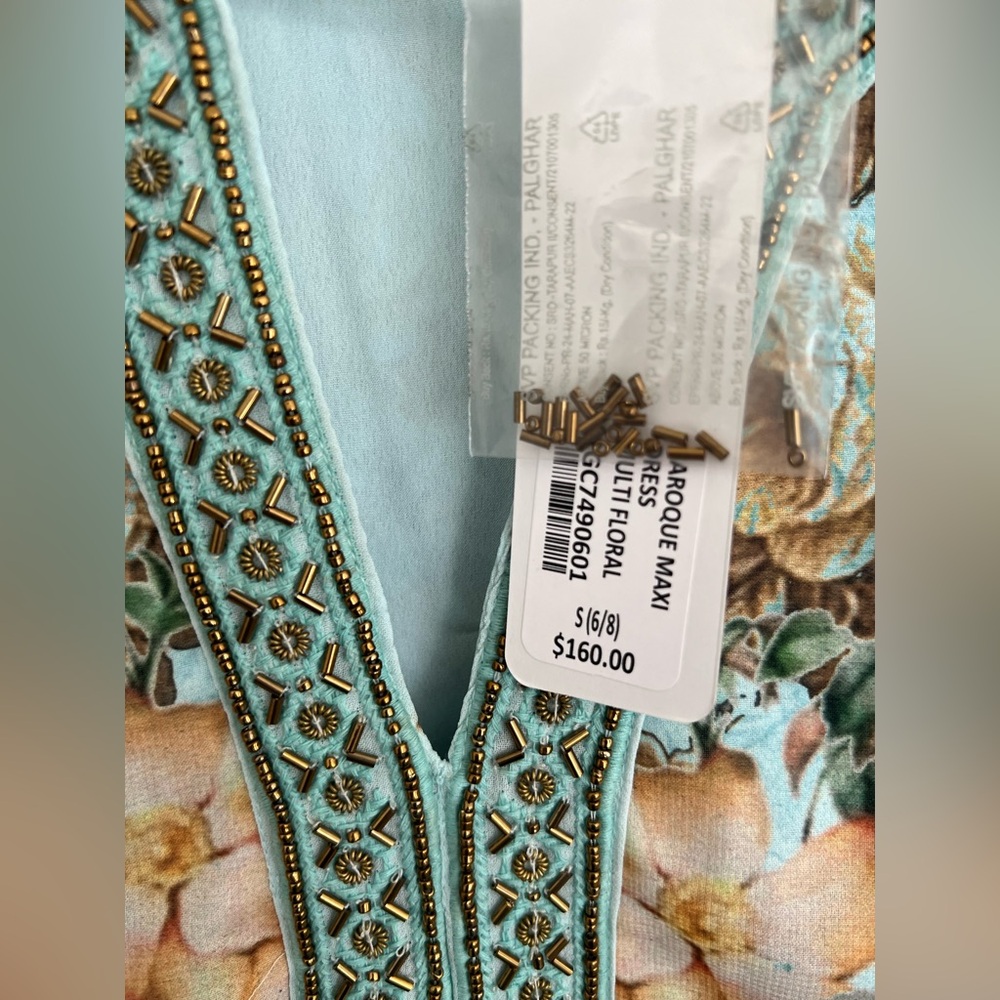Soft Surroundings Baroque Maxi Dress 
Multi Floral - Picture 8 of 11